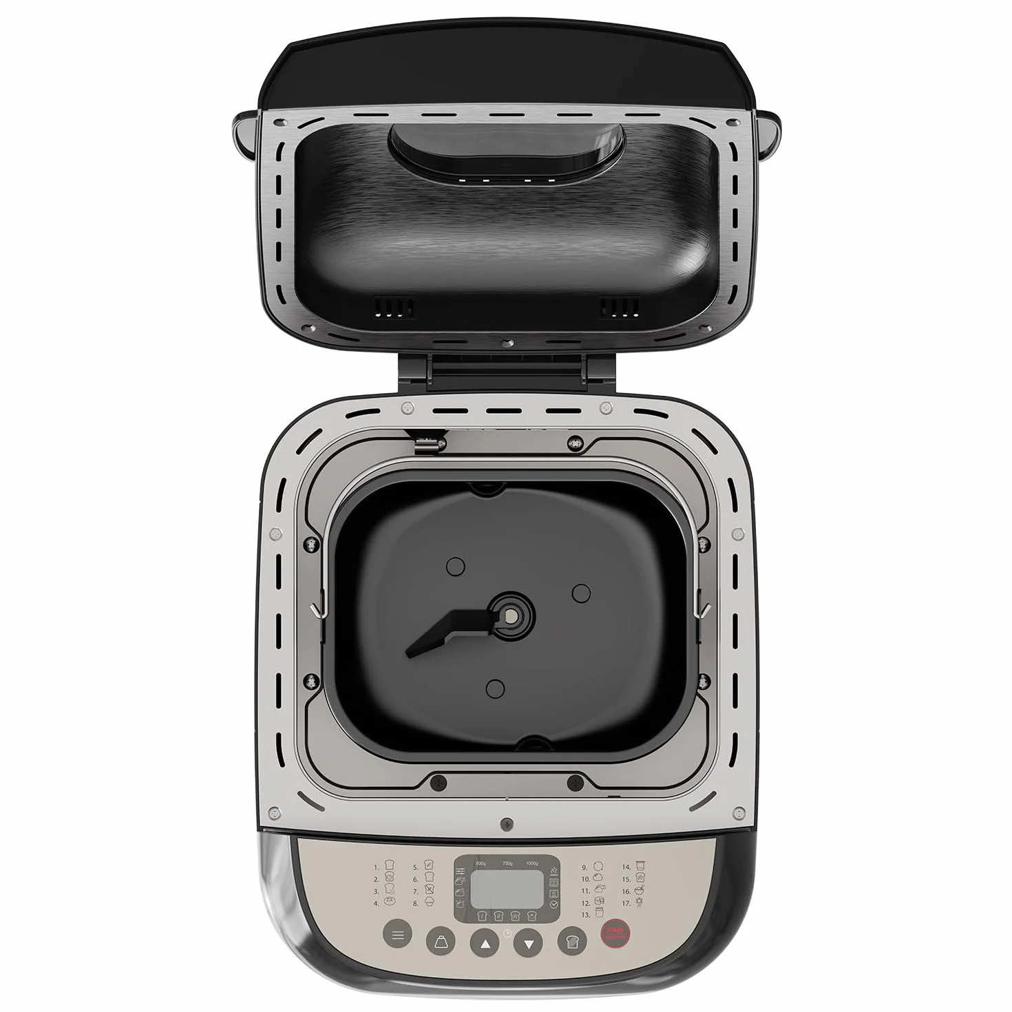 Black+Decker BXBM600E wypiekacz do chleba 600 W 500 g 750 g 1 kg 17 programów programowalny 15 godzin zdejmowane wiadro