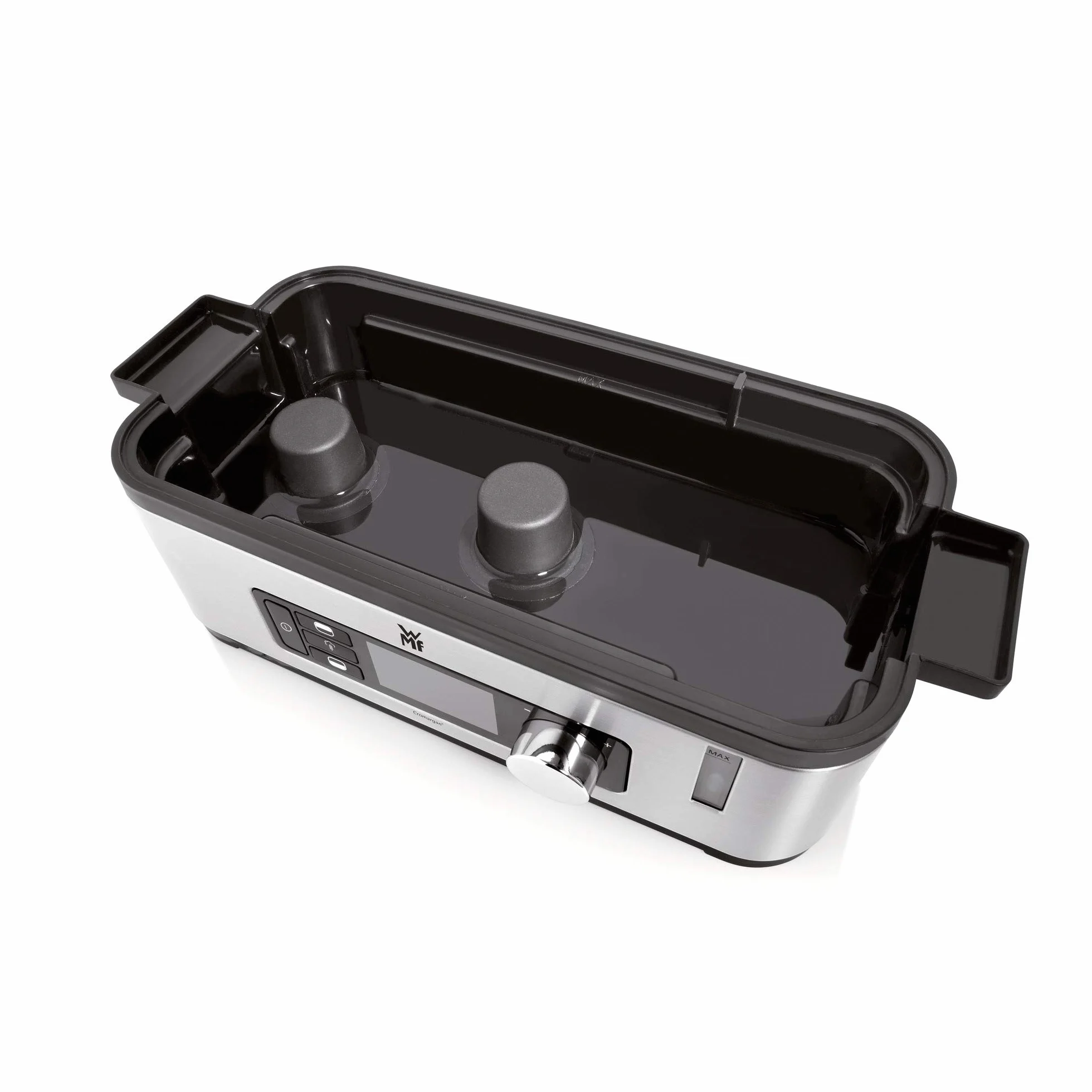 Wmf 415090011 Parowar, Czarny/Srebrny, 30L
