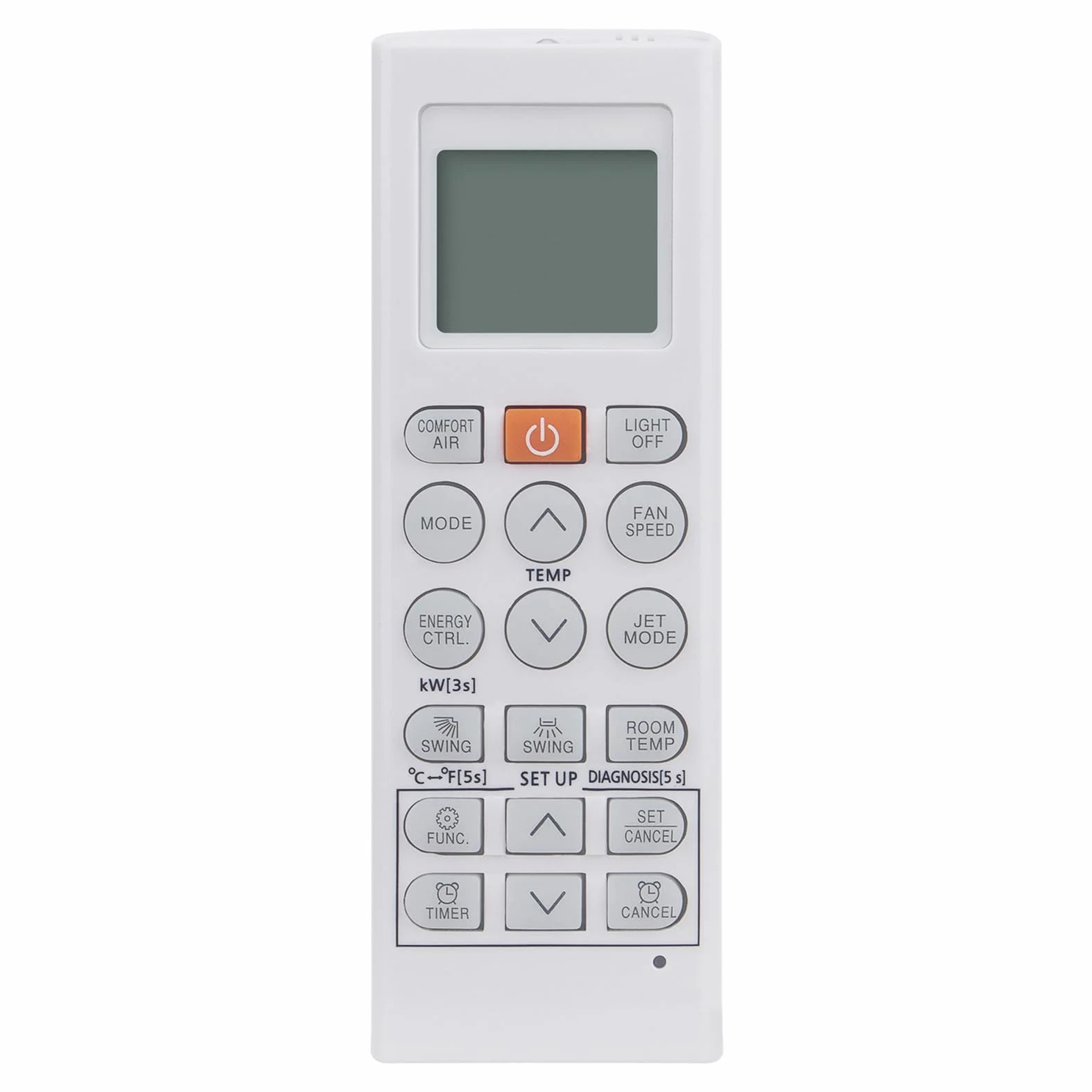 ALLIMITY Zamienny Pilot Klimatyzacji Odpowiedni dla LG Air Conditioner AC A/C AKB75215401 AKB74955602 AKB74955603 AKB74955604 S4NQ09WA51A