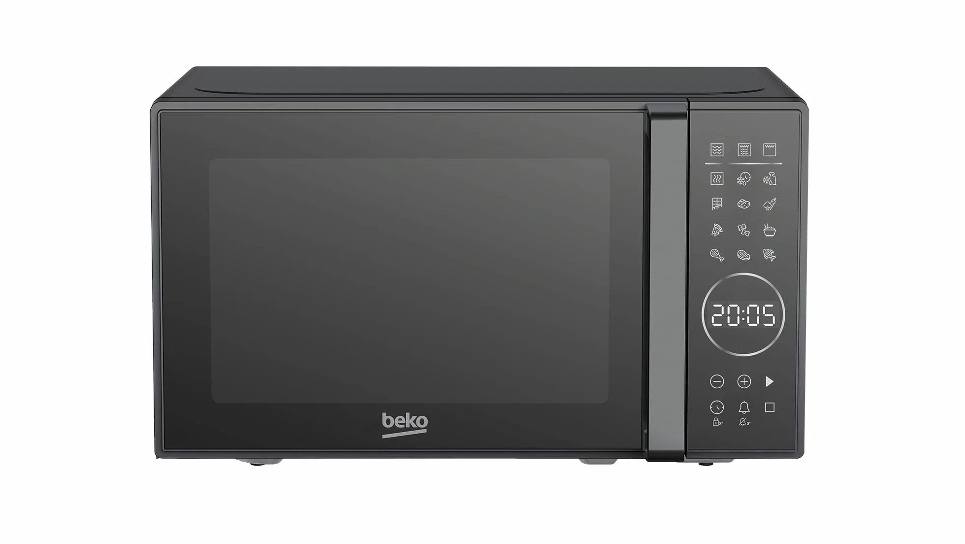 Beko Kuchenka mikrofalowa z grillem 20 litrów 1000 W Czarny MGC20130BB