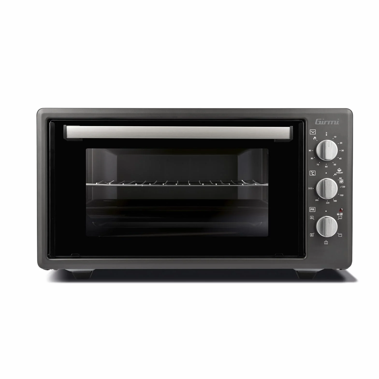 Girmi FE4500 Piekarnik elektryczny 1400 W 45 litrów Grill Termostat Wentylowany Szary antracytowy