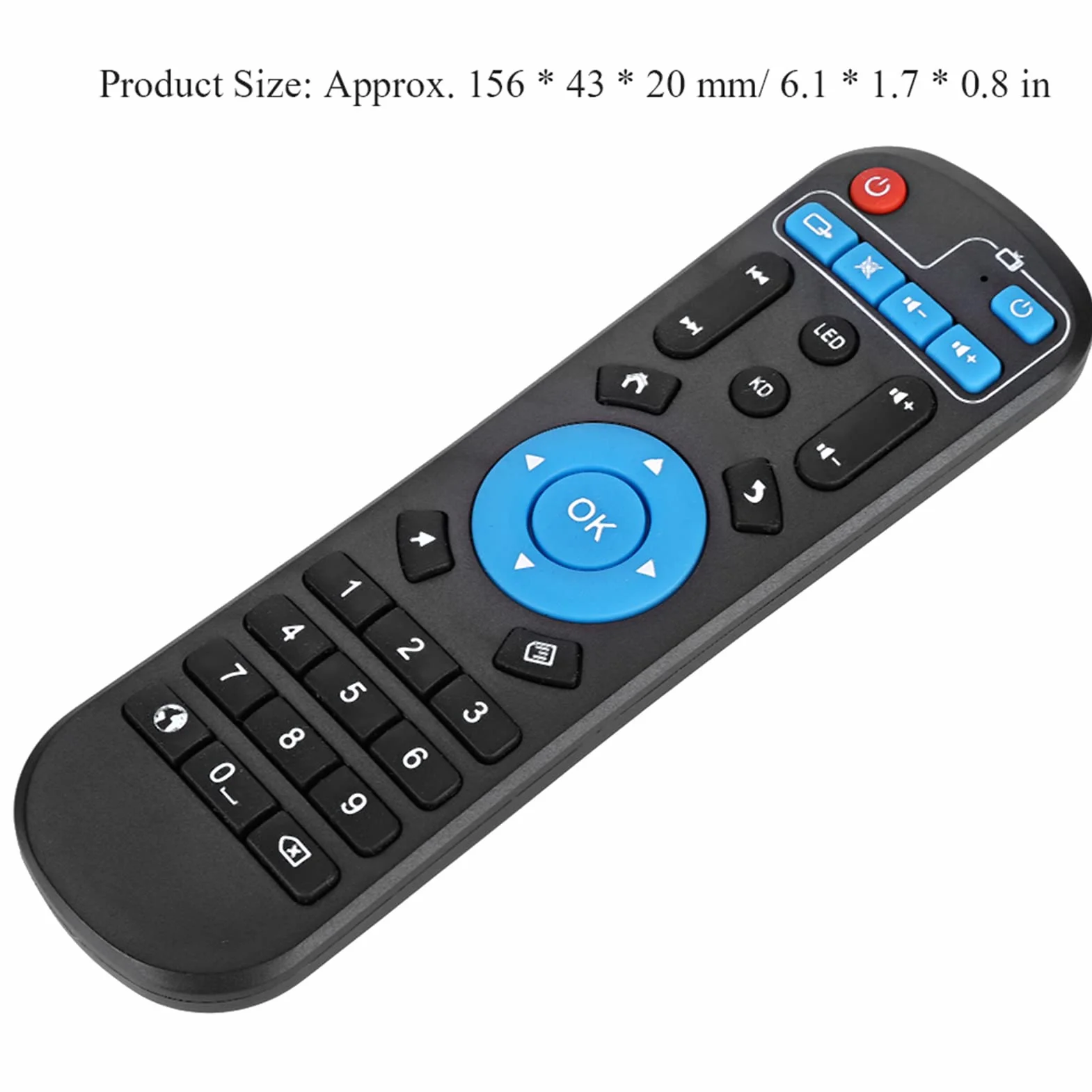Zamienny pilot zdalnego sterowania uniwersalny zestaw top box kontroler kompatybilny z T95Z Plus T95U Pro T95V Pro Q Plus QBOX