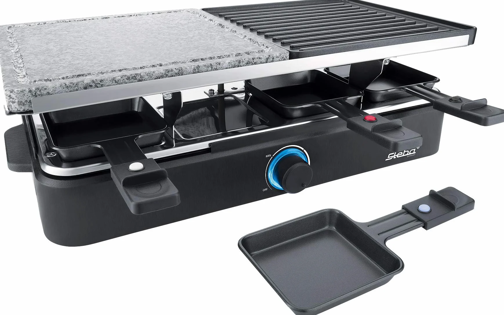 Steba RC 18 1400 W Czarny Stal nierdzewna
