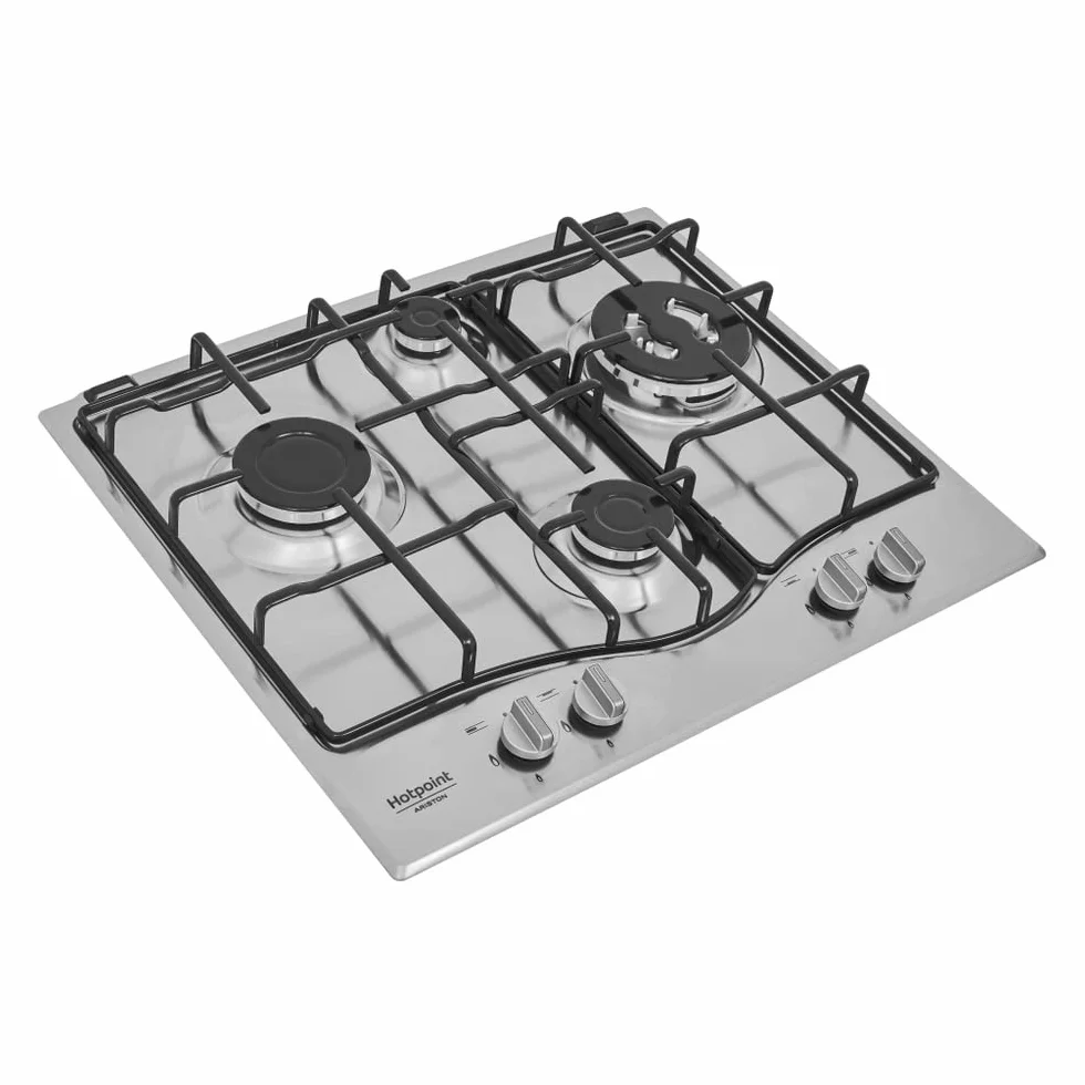 Hotpoint PCN 642 T/IX/HAR Kuchenka gazowa stal nierdzewna wbudowana 1.000 W 5,5 cm