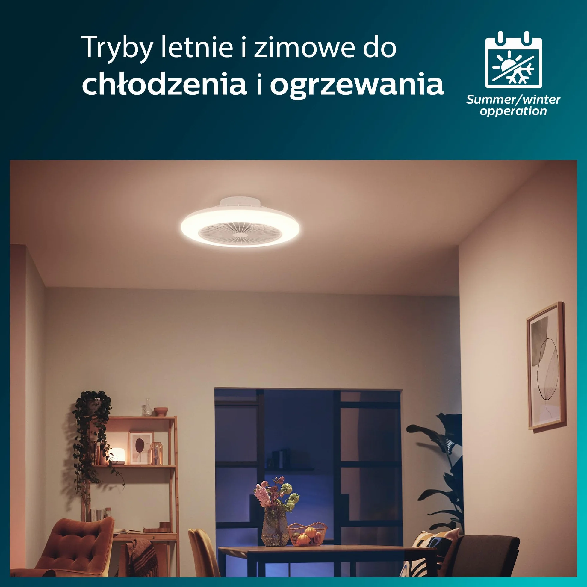 Philips Lampa Sufitowa Biały φ485 mm