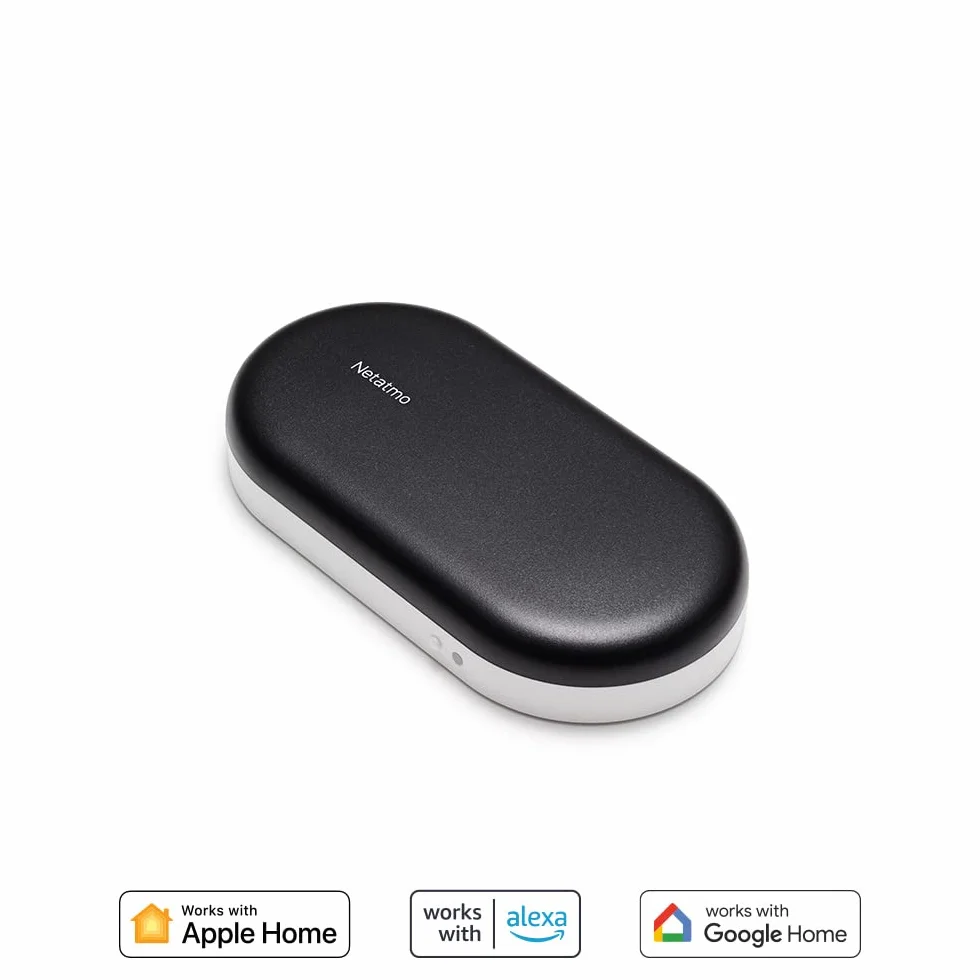 Netatmo Smart AC Controller Inteligentna klimatyzacja Wi-Fi Kompatybilny z klimatyzatorami i pompami ciepła Alexa Google Assistant Siri