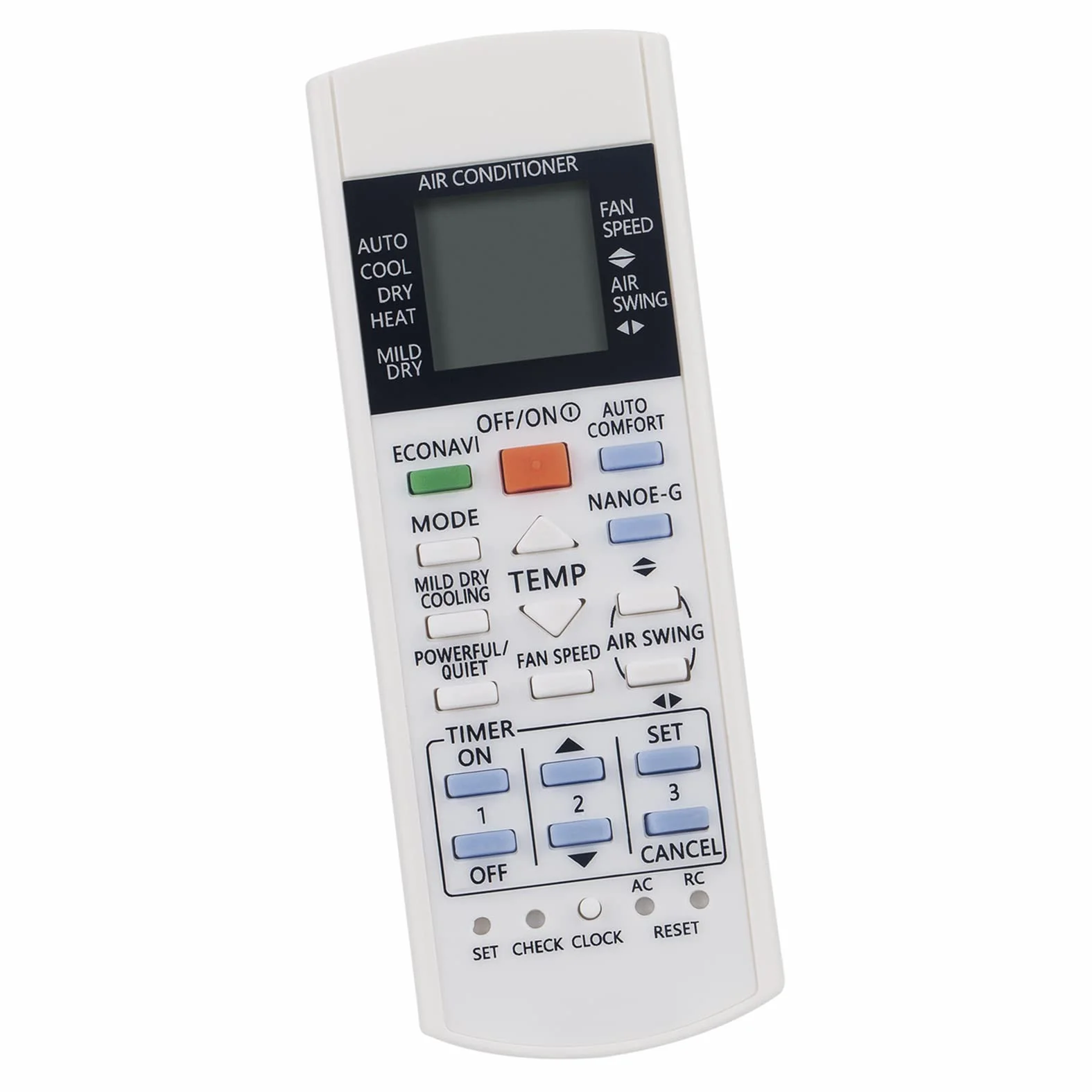 ALLIMITY Zamienny Pilot Klimatyzacji Odpowiedni dla Panasonic Air Conditioner A75C3300 A75C3208 A75C3706