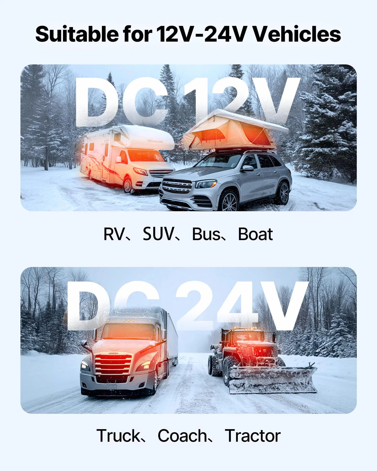 VEVOR Przenośny podgrzewacz oleju napędowego All-In-One 12 V 8 kW, podgrzewacz powietrza na olej napędowy, 0,16-0,62 l/h 8-36℃, regulowany 20-25 m², sterowanie LCD i pilot zdalnego sterowania zbiornik