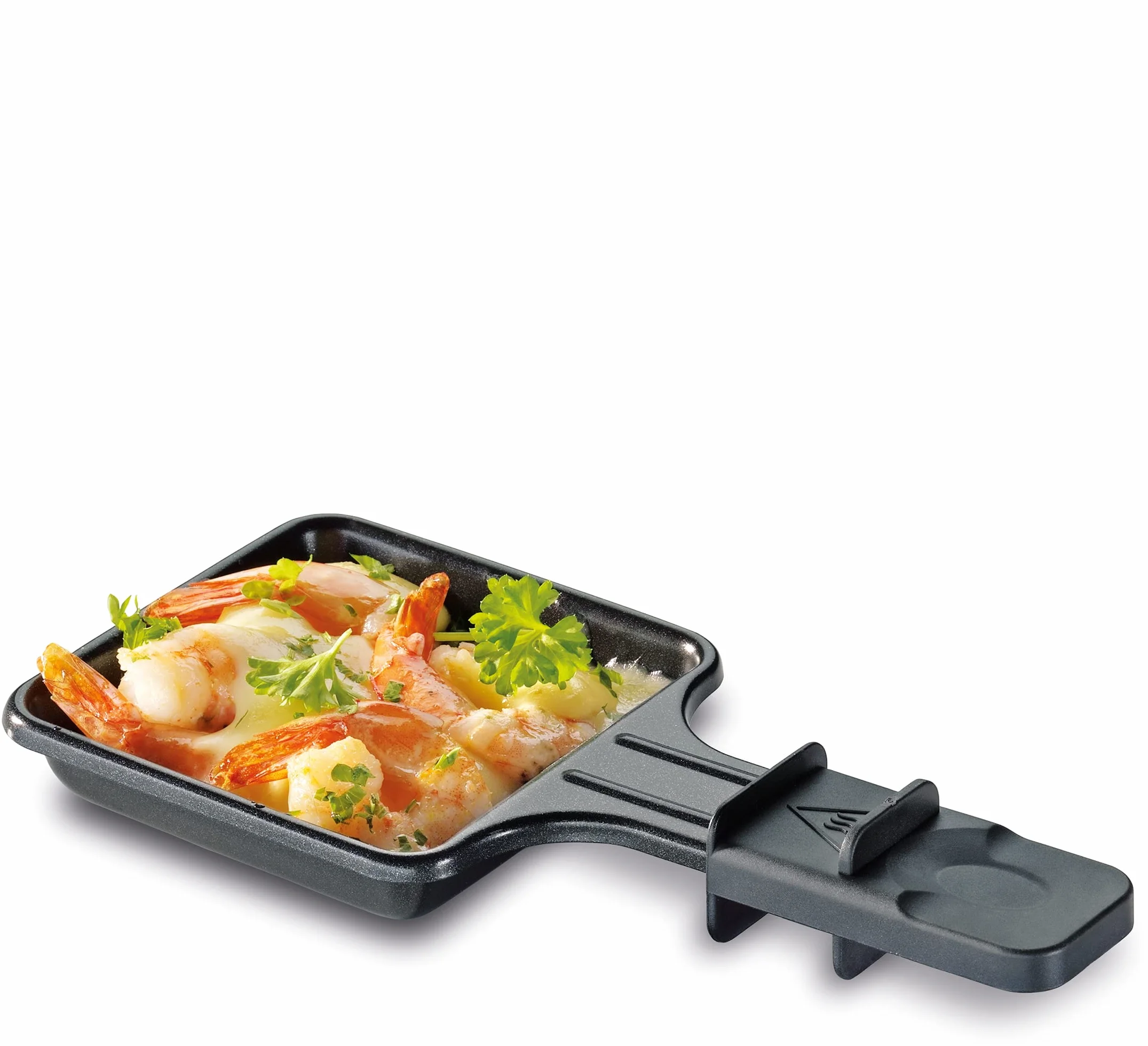Küchenprofi Raclette Twin grill stołowy z płytą z kamienia dla 2 osób