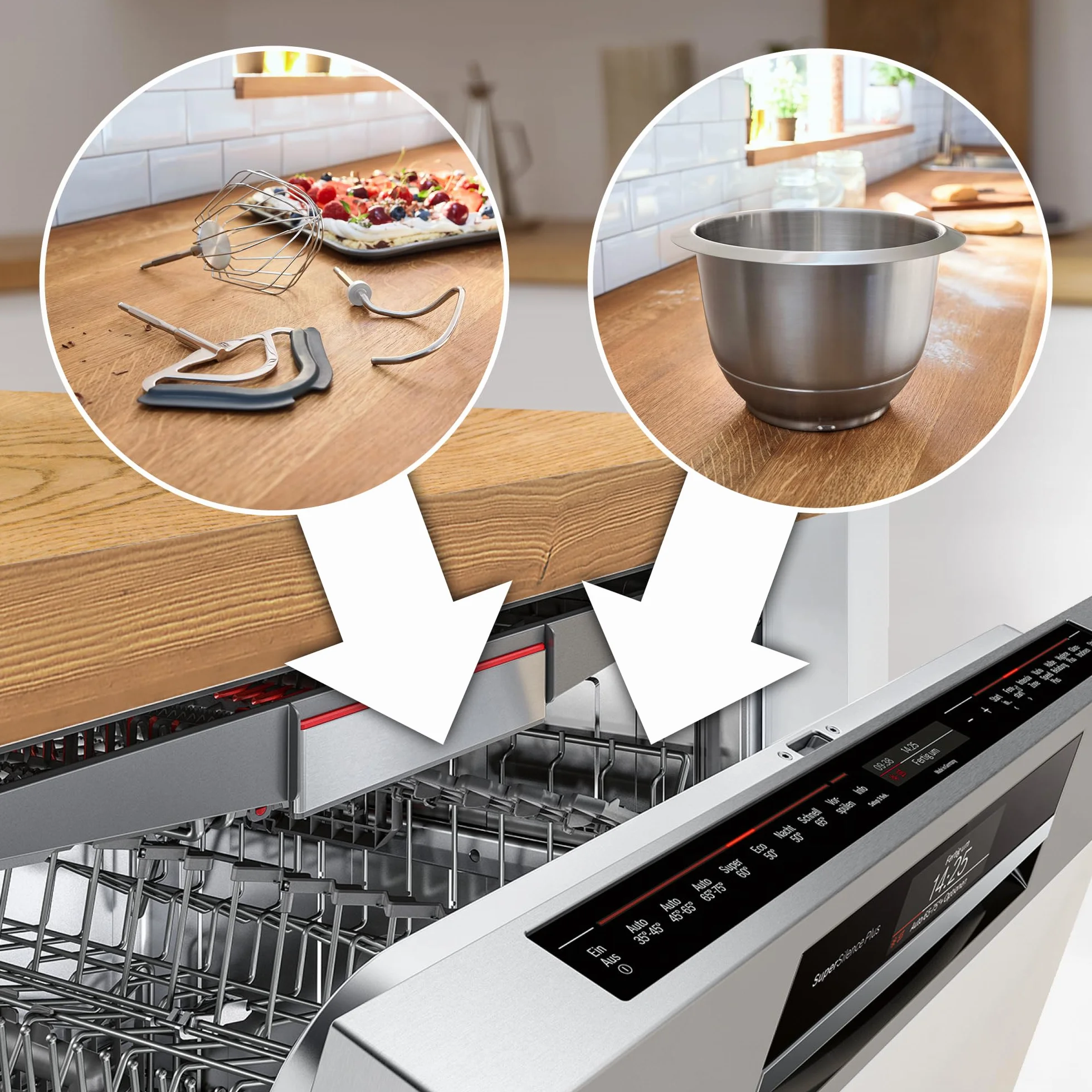 Bosch MUM5X720 Mikser Stojący 1000 W Misa 3,9 l Stal Nierdzewna Czerwony