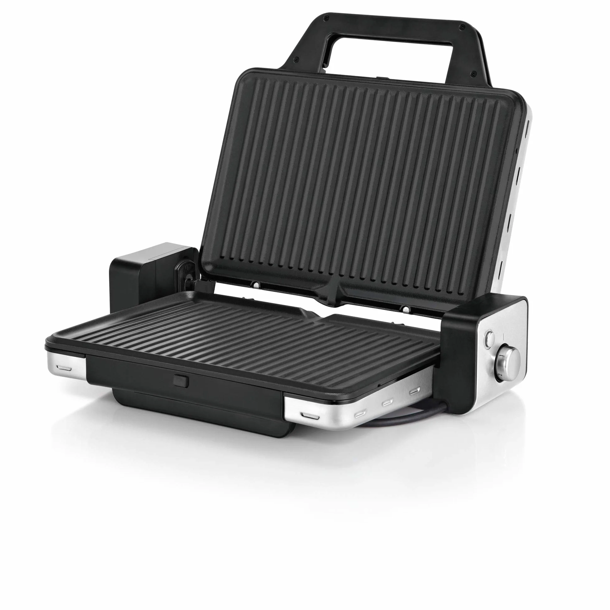 Wmf Lono Lono Grill Kontaktowy, Srebrny/Czarny, 45 x 37 x 15 cm