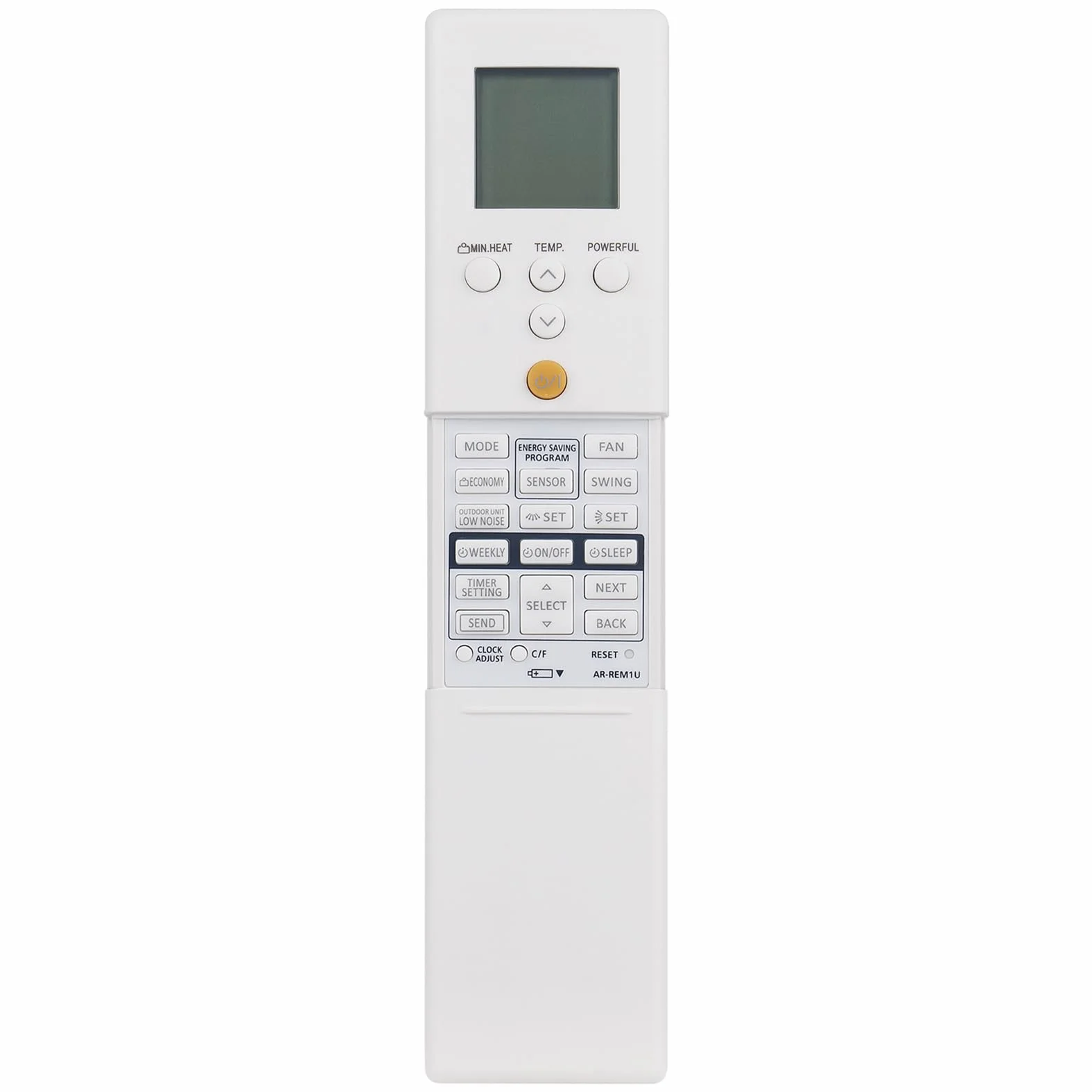 ALLIMITY Zamienny Pilot Klimatyzacji Odpowiedni dla FUJITSU Air Conditioner AC A/C AR-REY1U AR-REA2E REF3E AR-REM1U
