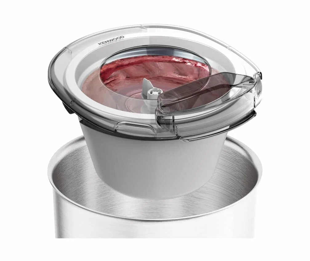 Kenwood KAX71.000WH nasadka do lodów do robota kuchennego, miska 1 l, plastik