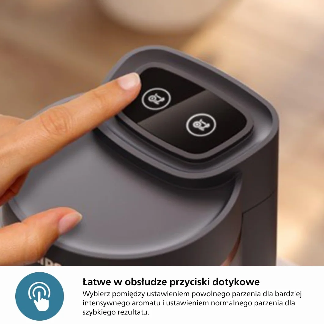 Philips Ekspres do kawy Turecki Seria 5000 HDA150/60 powolne parzenie 4 filiżanki