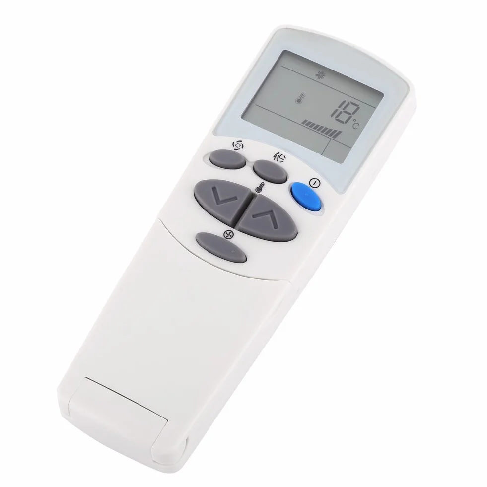 Tosuny Uniwersalny pilot zdalnego sterowania do klimatyzatora zamiennik kontrolera LCD klimatyzatora do 6711A90032L, rozmiar przenośny, nie wymaga konfiguracji, biały