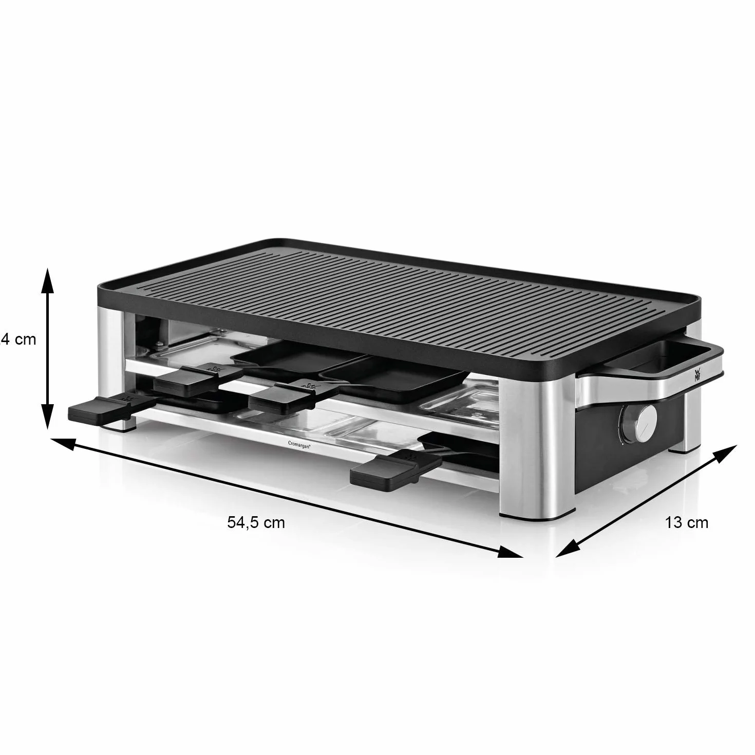 WMF Raclette Grill Kuchenny 1500 W Srebrny
