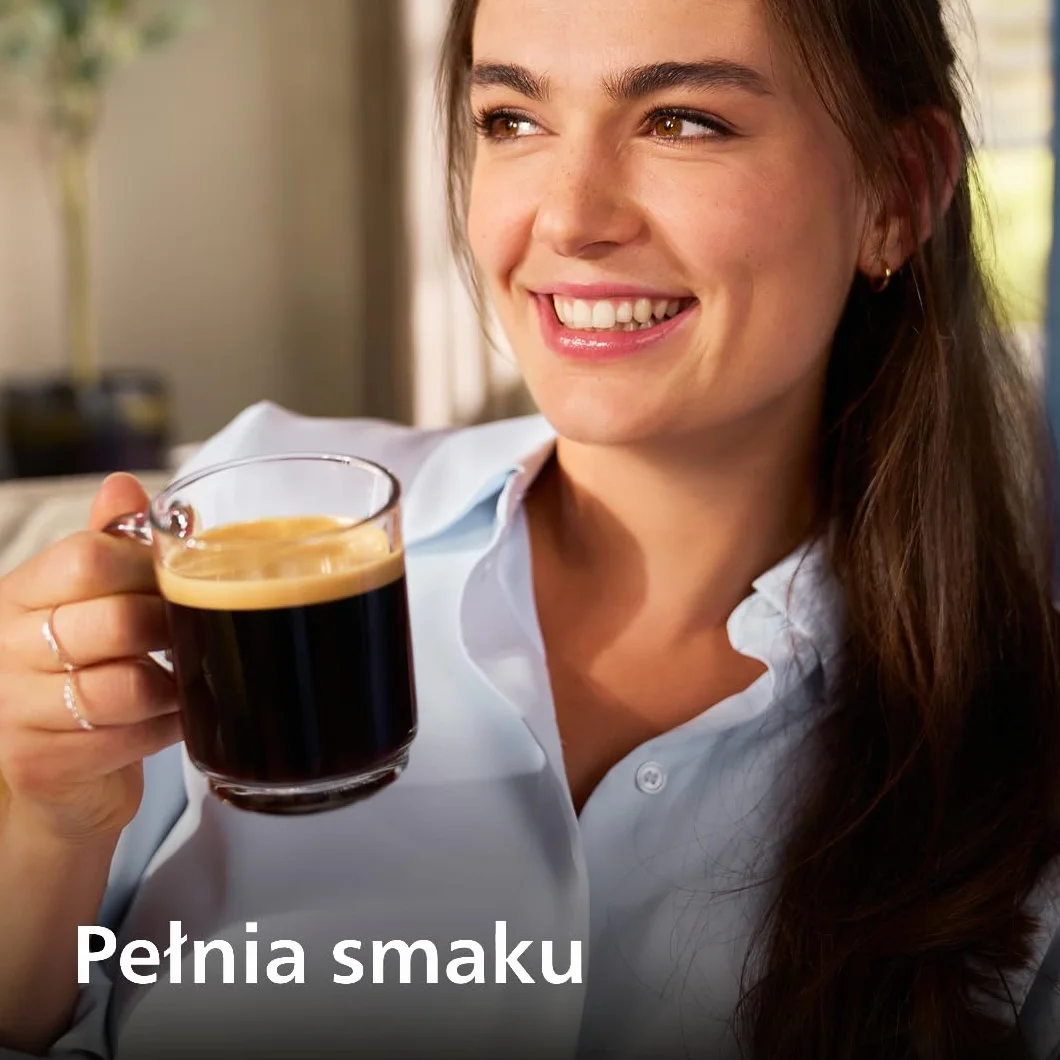 Philips w Pełni Automatyczny Ekspres do Kawy z Serii 5500-20 Kaw Gorących i Mrożonych, Szybki w Czyszczeniu System Mleczny LatteGo, Technologia SilentBrew, QuickStart, Szary (EP5544/50)