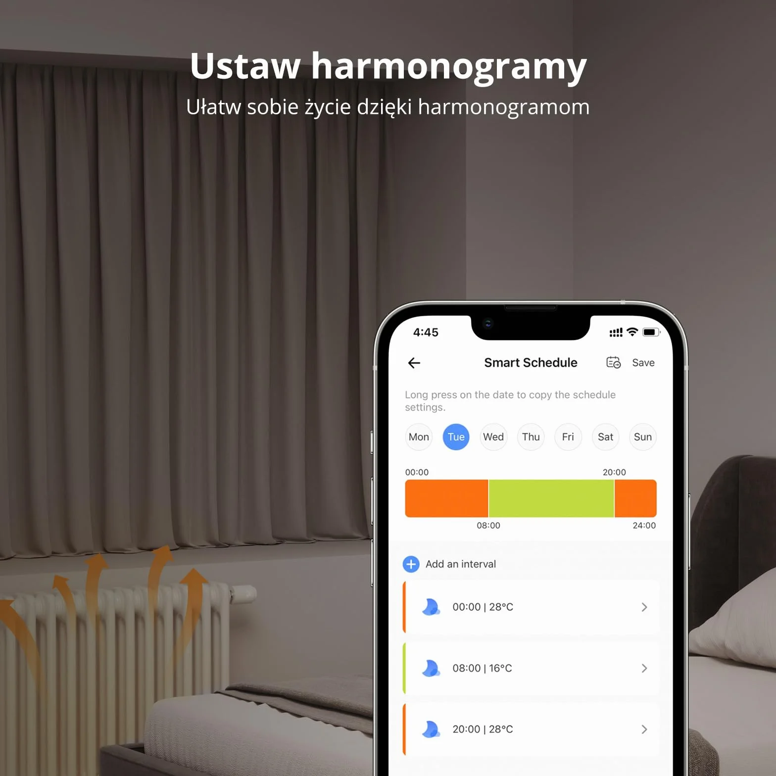 SONOFF TRVZB Zigbee Thermostatic Radiator Valve 4PCS Inteligentny Termostat z Aplikacją Kompatybilny z Alexa Home Assistant 6 Adapterów