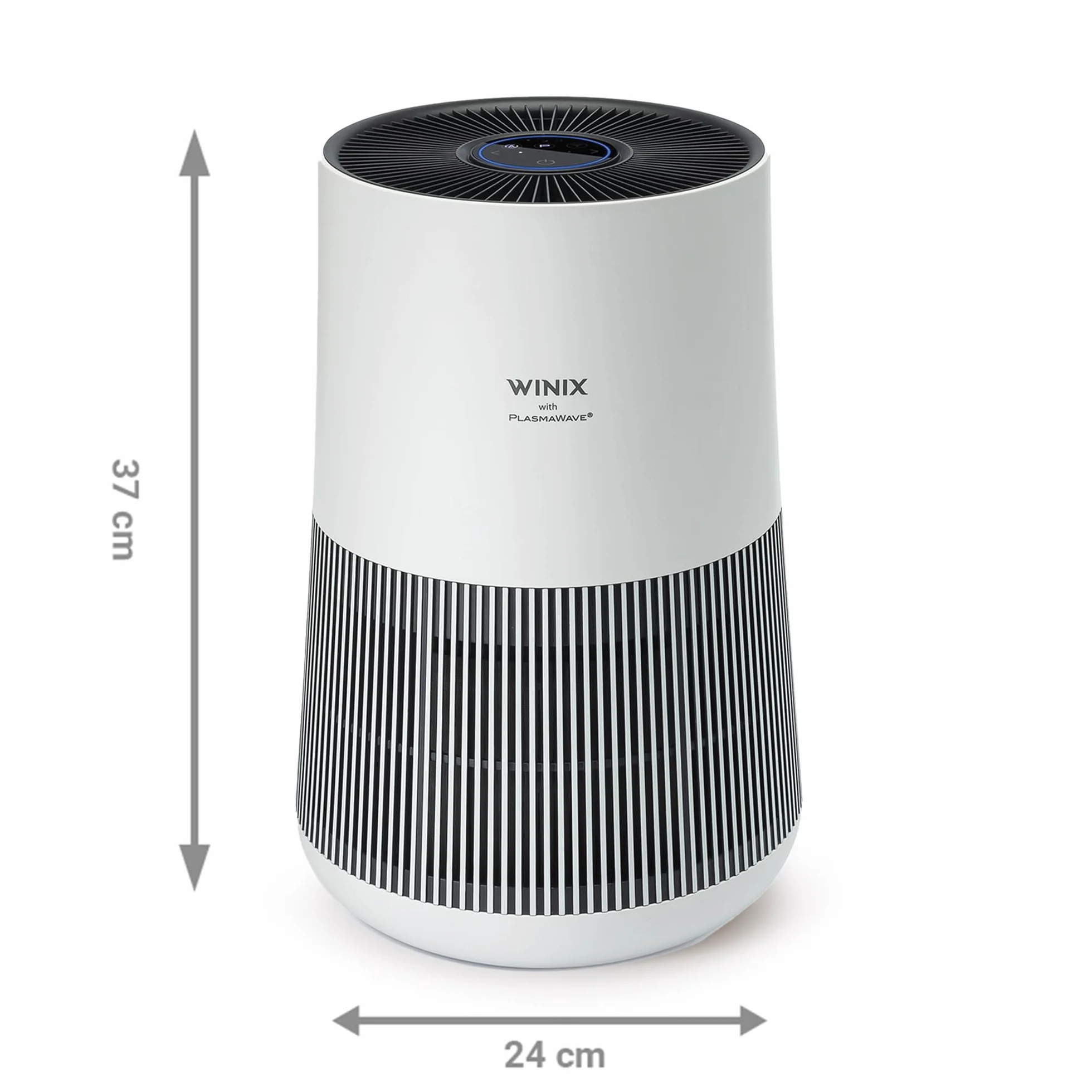 WINIX T500 Wi-Fi oczyszczacz powietrza dla alergików, CADR 250 m³/h, 50 ㎡, filtr HEPA do pomieszczeń dla palących przeciwko alergiom, kurzowi, pyłkom, sierści zwierząt, jakości powietrza, tryb Alexa