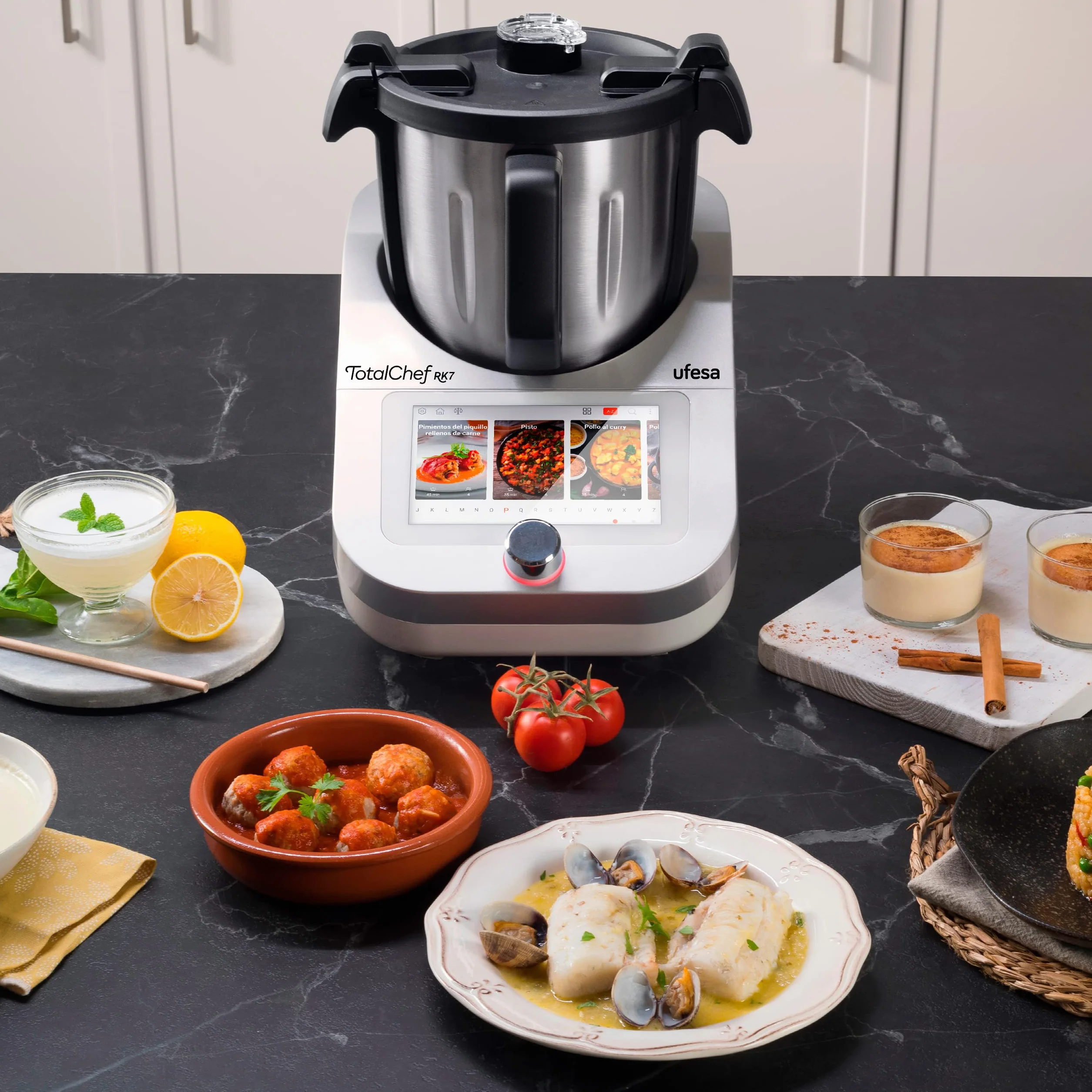 Ufesa Totalchef Rk7 Robot Kuchenny, Srebrny, 4.5 l