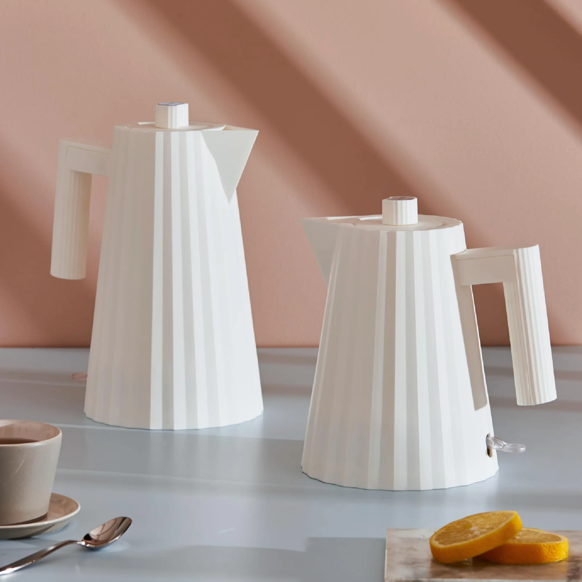 Alessi Plissé MDL06 W czajnik elektryczny 2400 W 170 cl biały