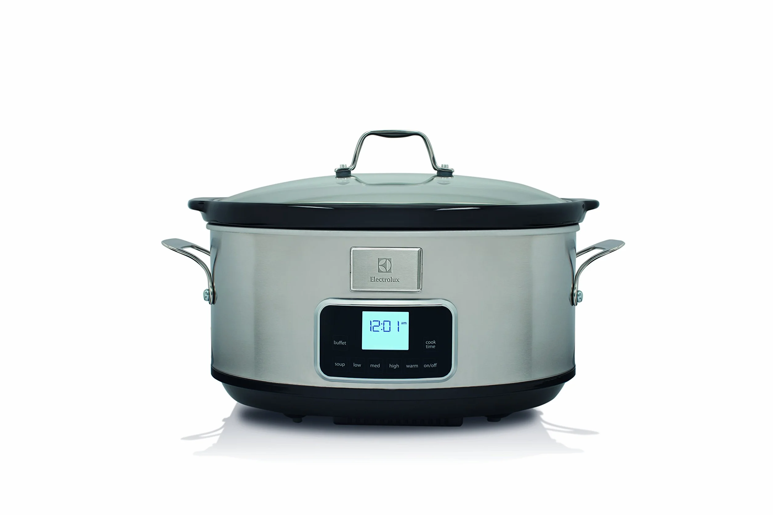 Electrolux ESC7400 Wolnowar – wolnowar ze stali nierdzewnej z 6 wstępnie zdefiniowanymi programami, 235 W, 6,6 l