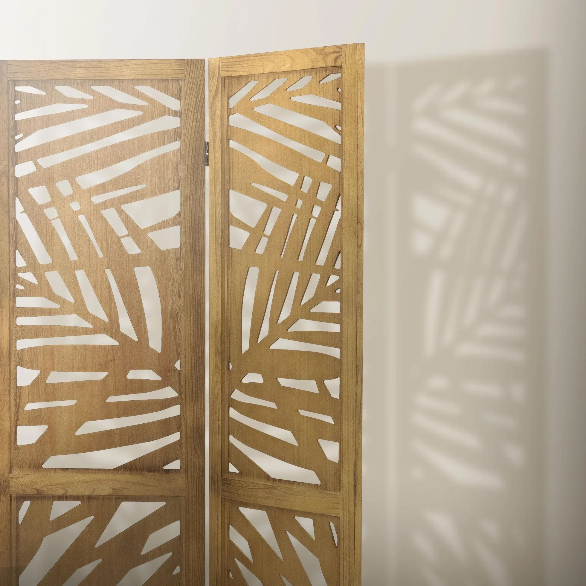 ML-Design Parawan 3-czesciowy Kioto naturalny 170x121 cm Drewniany Skladany Parawan Pokojowy Wolnostojacy Scianka Dzialowa Ekran Prywatnosci Do Przebieralni I Sypialni Panel Oslona Przestrzeni