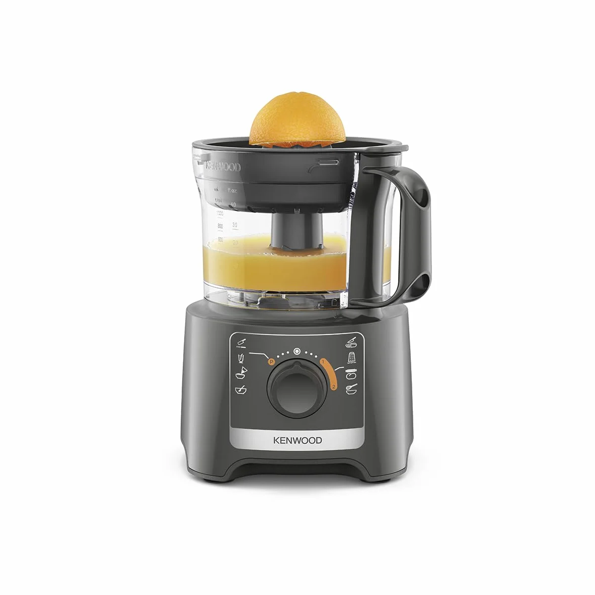 Kenwood MultiPro Compact FDP31.360GY robot kuchenny wielofunkcyjny 1,2l 2 prędkości pulse