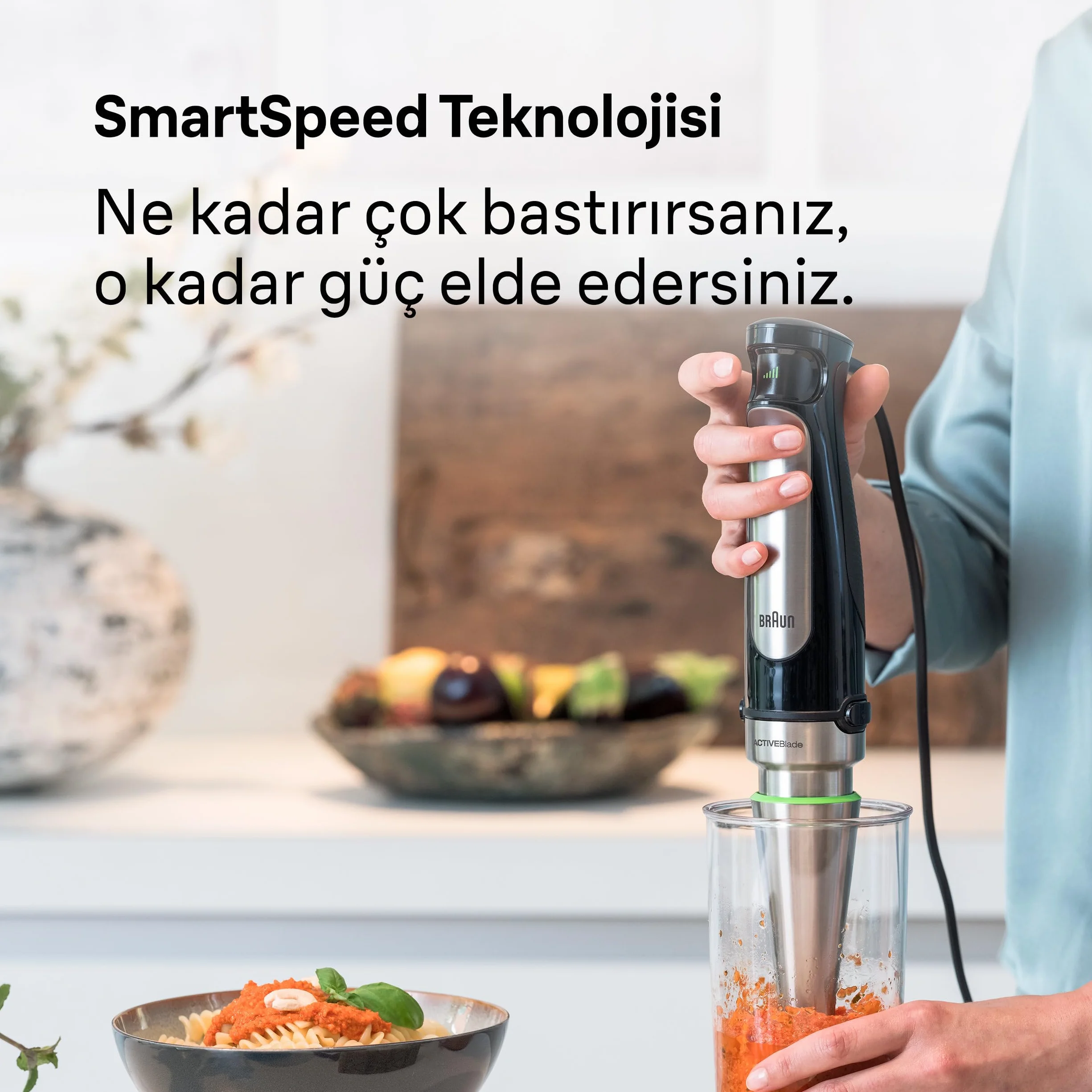 Braun MultiQuick 7 MQ 7075X blender ręczny immersyjny ze stali nierdzewnej ActiveBlade