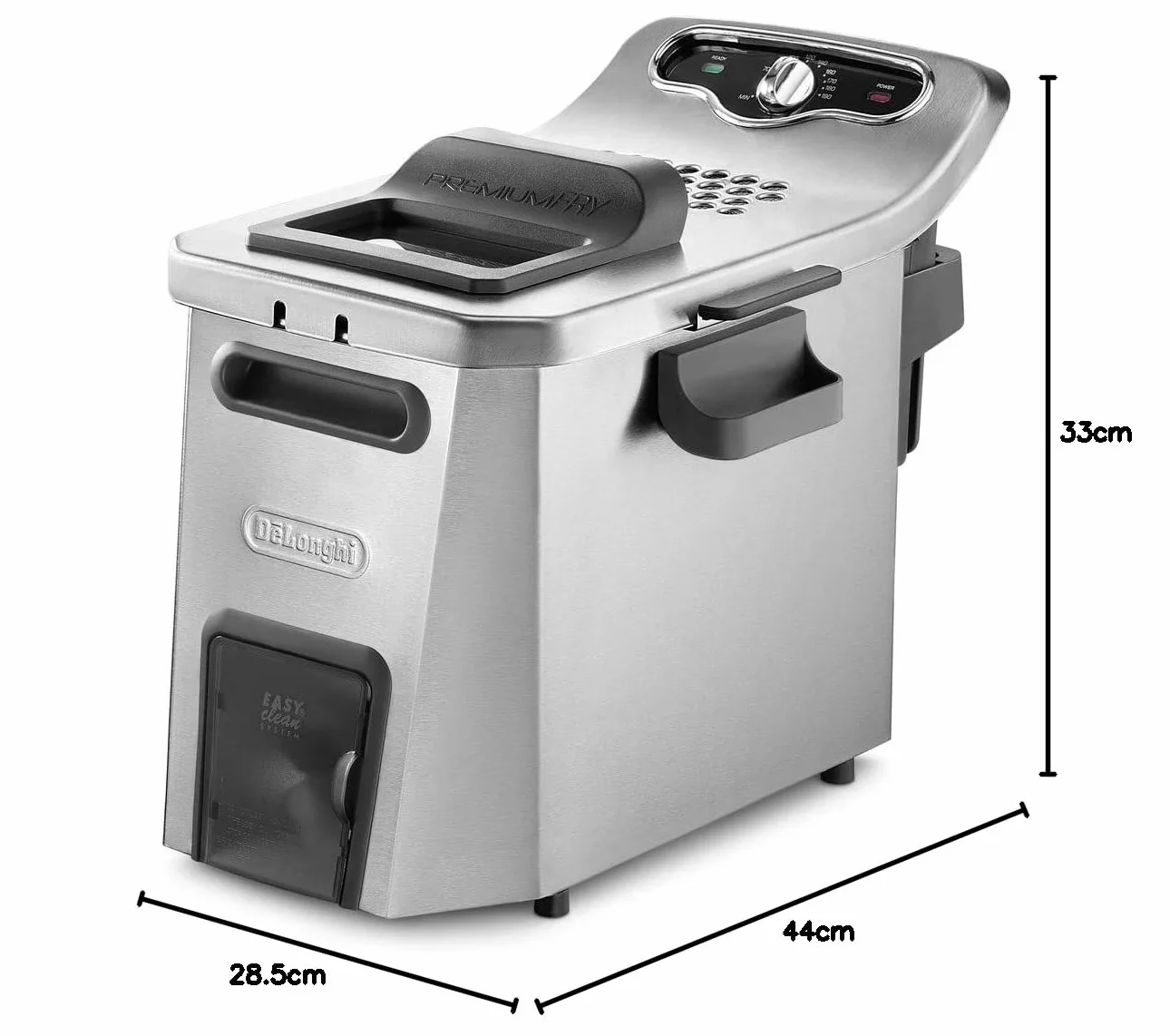 De'Longhi F 44532 Cz Frytkownica 5 L Srebrny