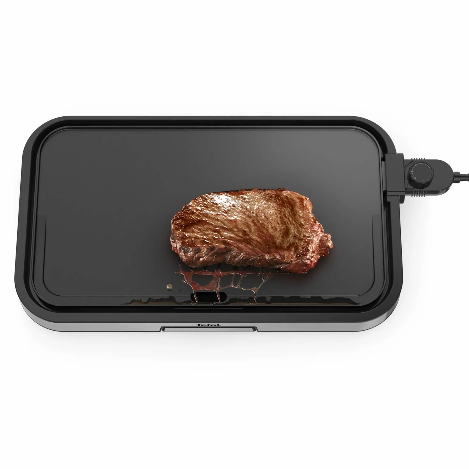 Tefal CB631D Giant Plancha grill dla 12 osób, 2300 W, powierzchnia grillowania XXL, powłoka nieprzywierająca, regulowany termostat