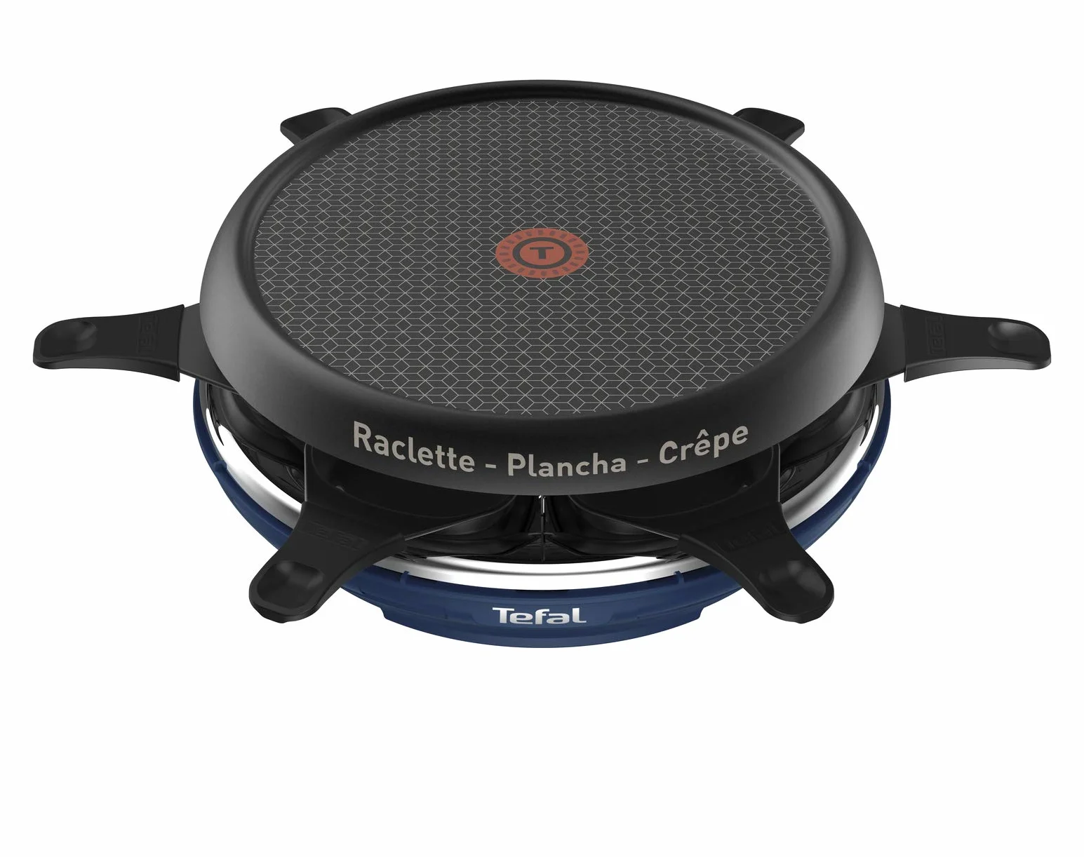 Tefal Neo Deco RE12A4 Raclette Elektryczna 850 W 6 Osób Czarna Niebieska