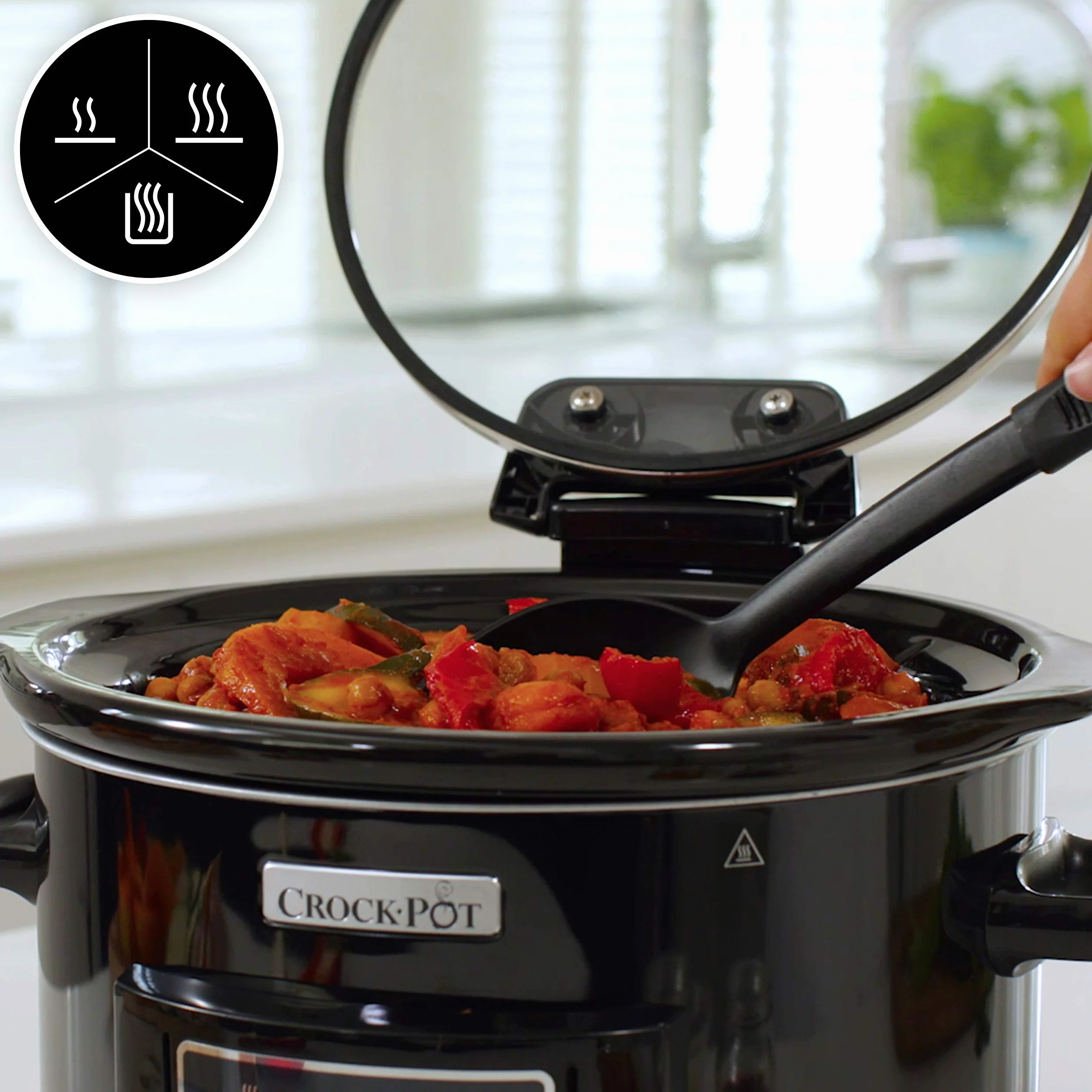 Crock-Pot Csc052X Wolnowar, Czarny, 4,7 l