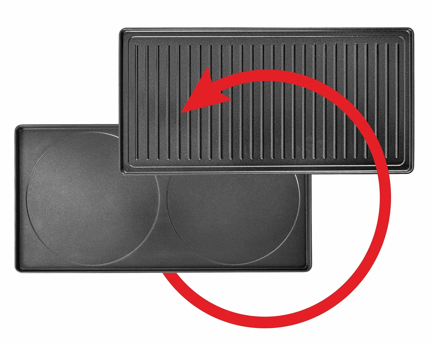 ROMMELSBACHER Pizza Raclette RCP 1800, płyta dwustronna, ceramiczna powłoka nieprzywierająca, kabel 2 m