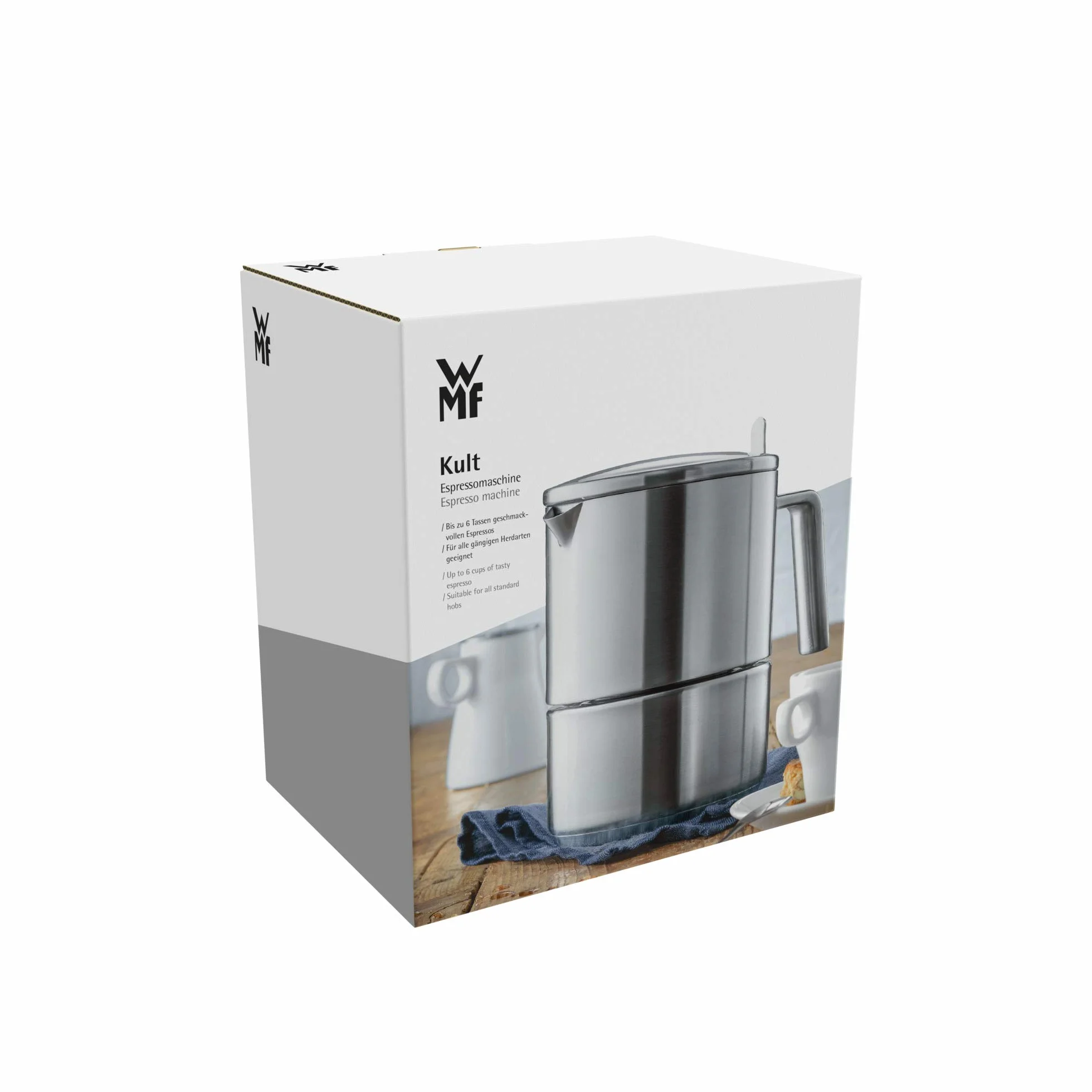 Wmf Kult Zaparzacz do Espresso, Srebrny, 300 ml