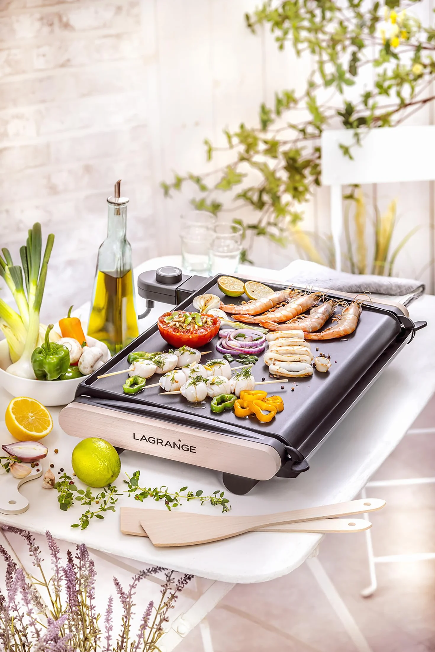 Plancha balans z jasnego drewna