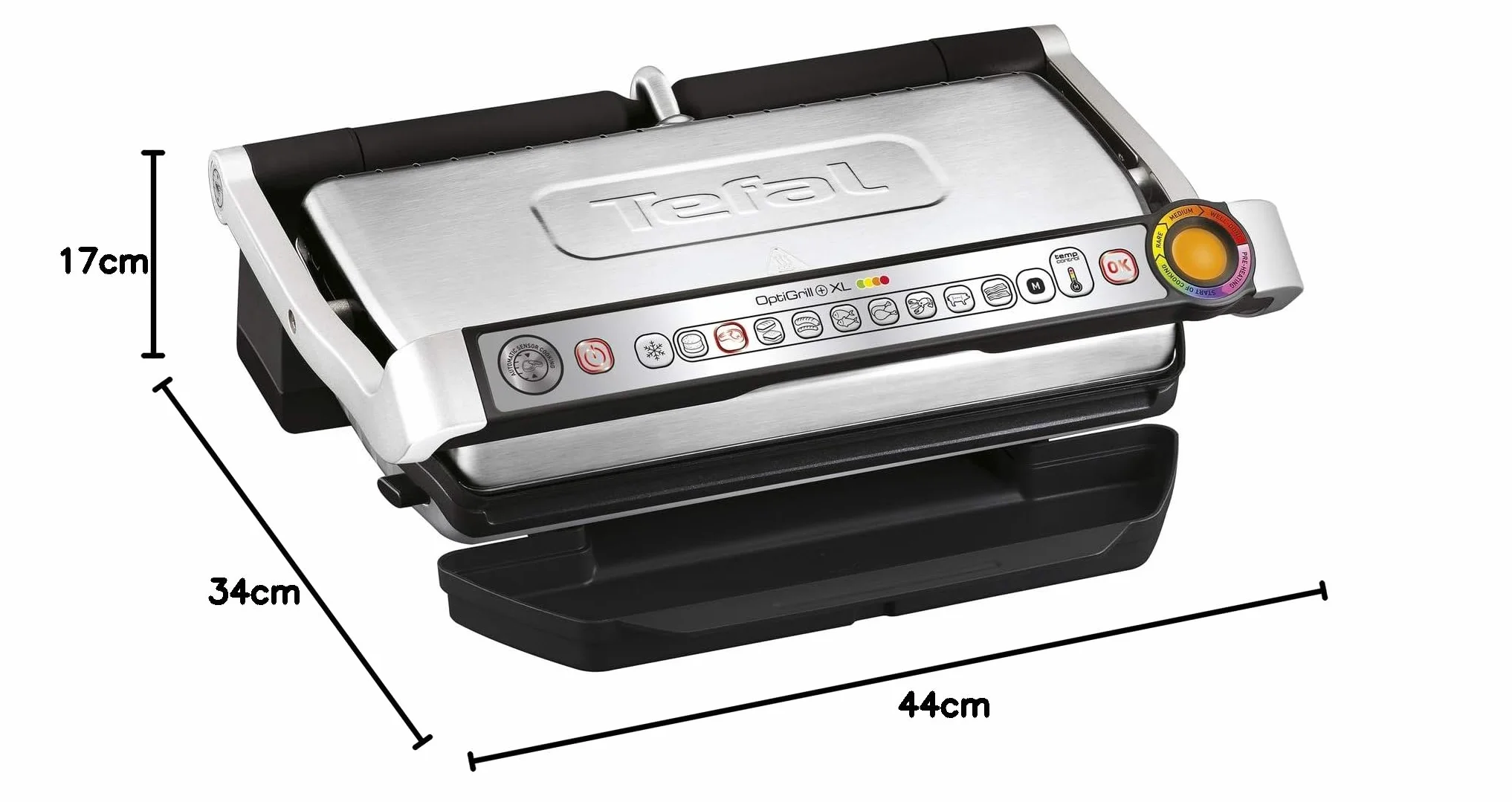 Tefal Optigrill+ Grill Kontaktowy XL Czarny