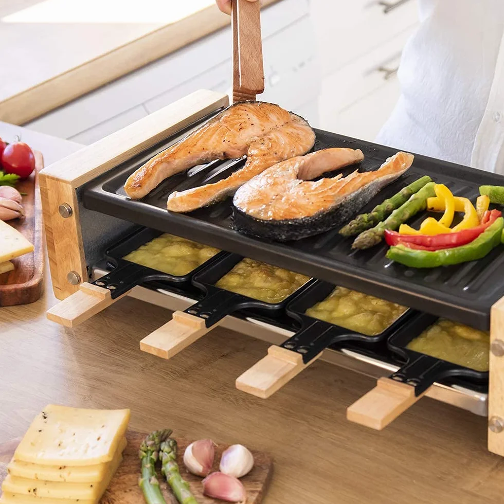 Cecotec Drewniane Raclette