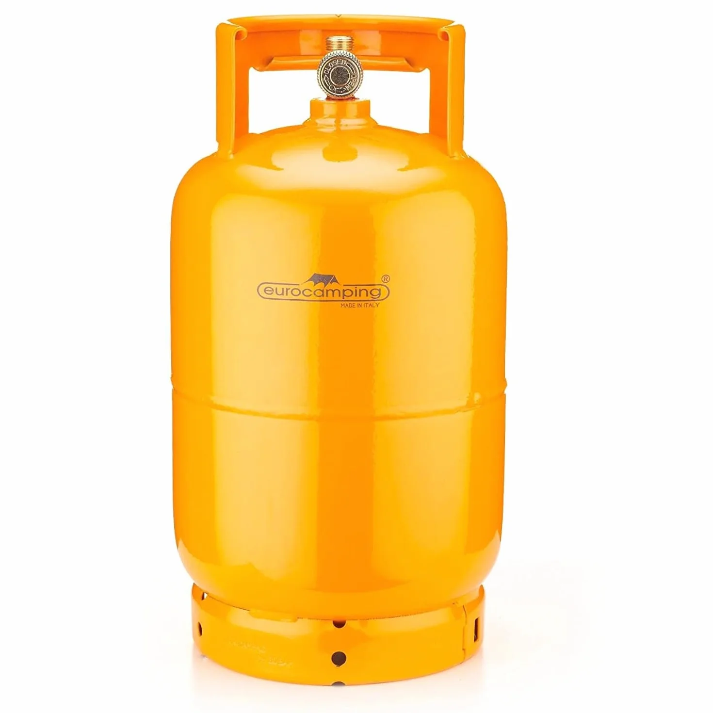 Eurocamping butla gazowa LPG, testowana, w komplecie z kranem. Dostarczany w stanie pustym.