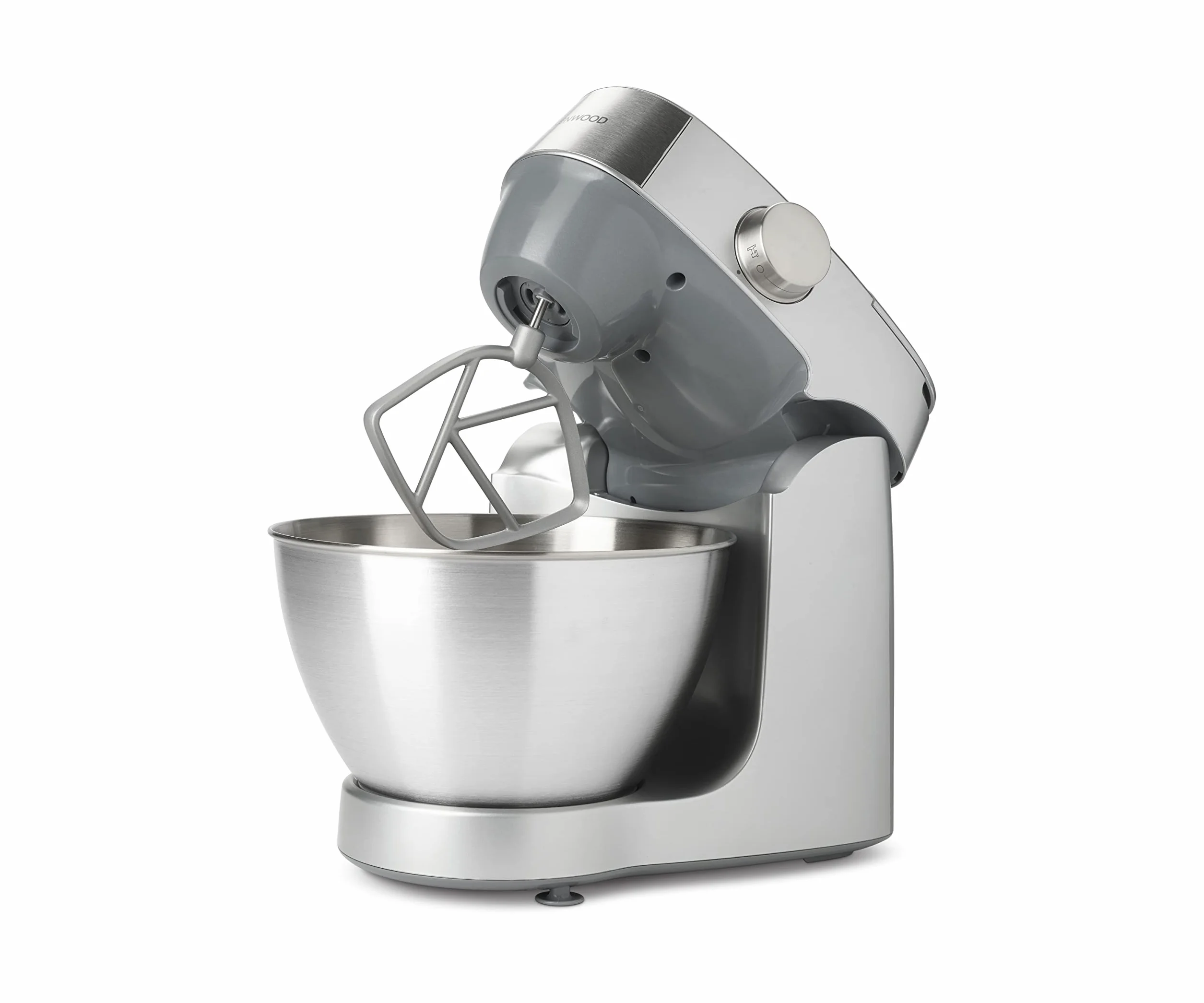 Kenwood Prospero+ KHC29A.R0SI robot kuchenny, miska ze stali nierdzewnej 4,3 l, w zestawie 10-częściowy zestaw akcesoriów z maszynką do mięsa, szklanym mikserem, wyciskarką do cytrusów, sokowirówką i